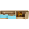Buy Wooden TV Stand - Scandinavian Design -Yumi Multicolour 59656 - prices