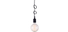 Buy Edison Bulb Pendant Lamp - Silicone Black 50882 - prices