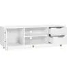 Buy Wooden TV Stand - Scandinavian Design - Wiam White 59663 at MyFaktory