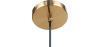 Buy Basilio hanging lamp - Metal Gold 59579 at MyFaktory