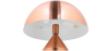 Buy Milano desk lamp - Metal Chrome Rose Gold 59581 in the Europe
