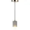 Buy Francesca hanging lamp - Metal and concrete Gold 59582 at MyFaktory