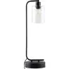 Buy Flavia desk lamp - Metal and glass Black 59583 - in the EU