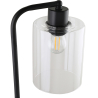 Buy Flavia desk lamp - Metal and glass Black 59583 in the Europe