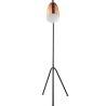Buy Grasshoper floor lamp - Metal Chrome Pink Gold 59589 - prices