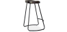 Buy Industrial Bar Stool 66 cm Aiyana - Dark wood and metal Yellow 59584 in the Europe