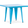 Buy Bistrot Metalix Kid Table 60 cm - Metal Aquamarine 59685 - prices