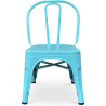 Buy Bistrot Metalix Kid Chair - Metal Turquoise 59683 - prices