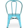 Buy Bistrot Metalix Kid Chair - Metal Turquoise 59683 in the Europe