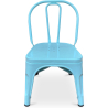 Buy Bistrot Metalix Kid Chair - Metal Turquoise 59683 home delivery