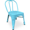 Buy Bistrot Metalix Kid Chair - Metal Turquoise 59683 - in the EU
