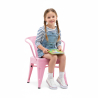 Buy Bistrot Metalix Kid Chair with armrest - Metal Pink 59684 at MyFaktory