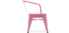 Buy Bistrot Metalix Kid Chair with armrest - Metal Pink 59684 in the Europe