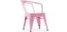 Buy Bistrot Metalix Kid Chair with armrest - Metal Pink 59684 - in the EU