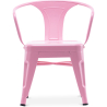 Buy Bistrot Metalix Kid Chair with armrest - Metal Pink 59684 at MyFaktory