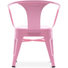 Buy Bistrot Metalix Kid Chair with armrest - Metal Pink 59684 in the Europe