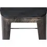 Buy Bistrot Metalix style stool - 76cm - Metal and dark wood Industriel 59697 with a guarantee