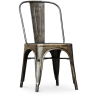 Buy Bistrot Metalix style chair square Seat - New edition - Metal Industriel 59687 at MyFaktory