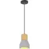 Buy Laura Hanging Lamp - Wood and Concrete Natural wood 59621 at MyFaktory