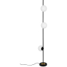 Buy Agnes 3 Bulbs Floor Lamp - Metal and Glass Black 59622 - in the EU