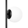 Buy Agnes 3 Bulbs Floor Lamp - Metal and Glass Black 59622 in the Europe