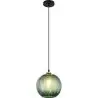 Buy Virginia Hanging Lamp - Metal and Glass Green 59625 - prices
