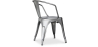 Buy  Bistrot Metalix chair with armrests New Edition - Metal Pink 59809 - prices