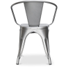 Buy  Bistrot Metalix chair with armrests New Edition - Metal Yellow 59809 - in the EU