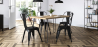 Buy Bistrot Metalix Chair - New Edition - Matte Metal Light green 59803 at MyFaktory