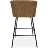 Buy Bar Stool Design Boho Bali - Synthetic Rattan - 76cm - Gazala  Natural wood 59822 - in the EU