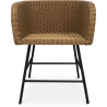 Buy Gazala Dining Chair Design Boho Bali - Synthetic Rattan Natural wood 59823 - in the EU