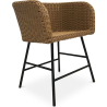 Buy Gazala Dining Chair Design Boho Bali - Synthetic Rattan Natural wood 59823 - prices