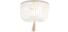 Buy Boho Bali Beaded Ceiling Lamp White 59828 at MyFaktory