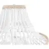 Buy Wooden Bead Chandelier Lamp White 59829 in the Europe