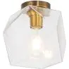 Buy Modern Glass & Metal Ceiling Lamp Transparent 59832 - in the EU