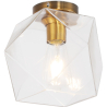 Buy Modern Glass & Metal Ceiling Lamp Transparent 59832 - in the EU