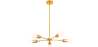 Buy Ceiling Lamp - Design Pendant Lamp - 5 Arms - Carla  Silver 59834 - prices