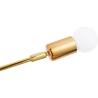 Buy Golden Pendant Lamp in Modern Style, Brass - Carla Gold 59834 in the Europe