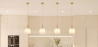 Buy Pendant lamp in vintage style, glass and metal - Genoveva Beige 59835 - in the EU