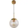 Buy Spherical Glass Shade Wall Sconce Beige 59836 at MyFaktory