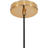 Buy Glass Shade Hanging Lamp with Adjustable Tube Beige 59837 in the Europe