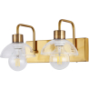 Buy Classic Two-Point Wall Lamp Gold 59846 - in the EU