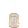 Buy Bamboo Pendant Light Design Boho Bali  Natural wood 59847 at MyFaktory