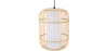 Buy Bamboo Pendant Light Design Boho Bali  Natural wood 59847 in the Europe
