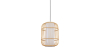 Buy Bamboo Pendant Light Design Boho Bali  Natural wood 59847 home delivery