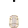 Buy Bamboo Pendant Light Design Boho Bali  Natural wood 59847 - in the EU