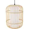 Buy Bamboo Pendant Light Design Boho Bali  Natural wood 59847 in the Europe