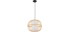 Buy Modern Bamboo Ceiling Lamp Design Boho Bali  Natural wood 59851 - in the EU