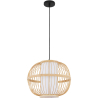 Buy Modern Bamboo Ceiling Lamp Design Boho Bali  Natural wood 59851 - in the EU