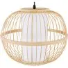 Buy Modern Bamboo Ceiling Lamp Design Boho Bali  Natural wood 59851 in the Europe